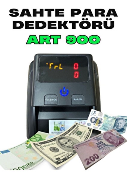Premium Art 900 Para Kontrol Cihazı Otomatik Besleme Sistemi ve Gelişmiş Sensör Teknolojisi fırsatları