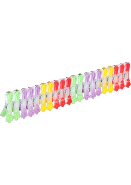 Elite Papatya Desenli Silikon Mandal, Şeffaf, 30 Adet indirimleri