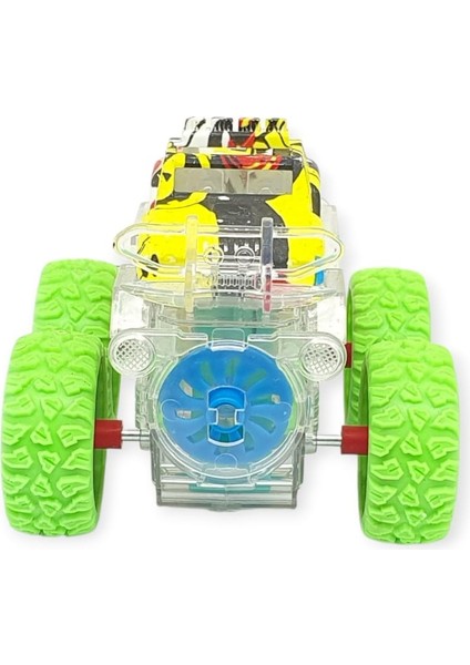 Sürtmeli Işıklı Off-Road Aracı - 7310 - Yeşil (Lisinya) modelleri