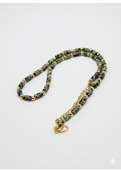 Renk Harmanı Doğal Taş Boncuk Kolye fiyatları