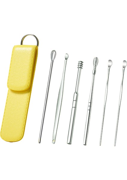 Paslanmaz Çelik Kulak Temizleme Çubuğu Seti (Yurt Dışından)