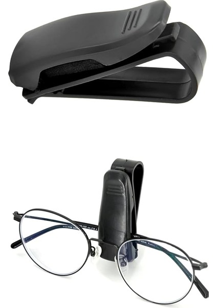 Araç Gözlük Tutucu Araç Içi Güneşlik Klipsli Universal Gözlük Kart Tutma Aparatı fırsatları