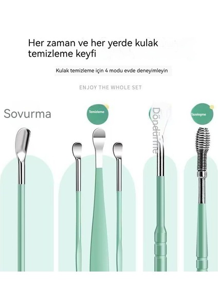 Paslanmaz Çelik Kulak Temizleme Çubuğu Seti (Yurt Dışından) indirimleri