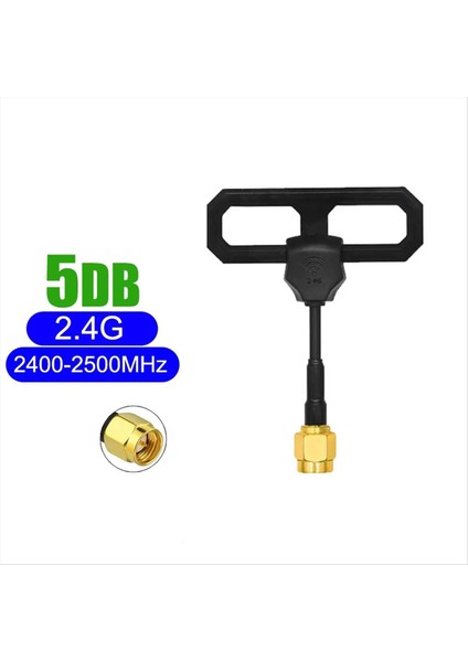 2.4g Wifi Anten Omni Mini Lollipop Hava Rhcp Yüksek Kazançlı 5dbi Fpv Verici/alıcı Sma Erkek (Yurt Dışından) indirimleri