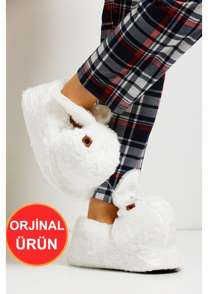 Yüksek Kalite Yumuşak Taban Sevimli Tavşan Panduf