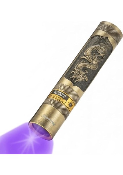 SV65 5W Uv El Feneri 365NM USB Şarj Edilebilir Taşınabilir Ultraviyole Siyah Işık Mini Leke Mineralleri Para Pet Idrar Dedektörü Reçine Kür, Akrep, Balıkçılık Için Dahili Pil