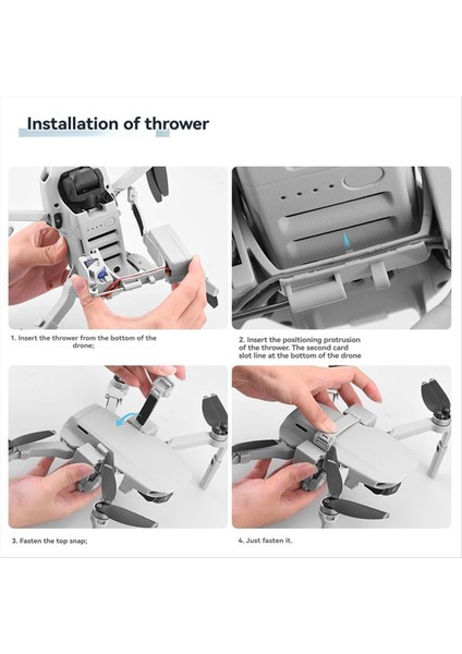 Mini 2/mini Se/teslimat Cihazı Dağıtıcı Hava Atma Drone Aksesuarı Için Atıcı Hava Atma Sistemi (Yurt Dışından) indirimleri