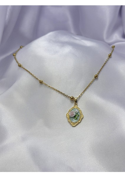 Vintage Buket Çelik Kolye fırsatları