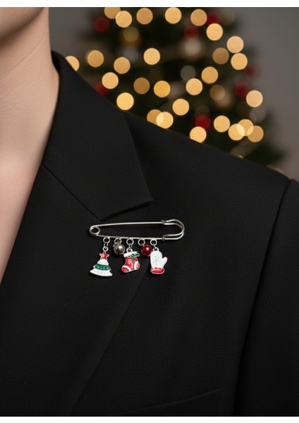 Yılbaşı Rüyası Yaka Iğnesi