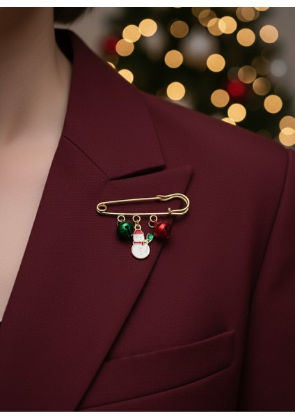 Yılbaşı Rüyası Yaka Iğnesi