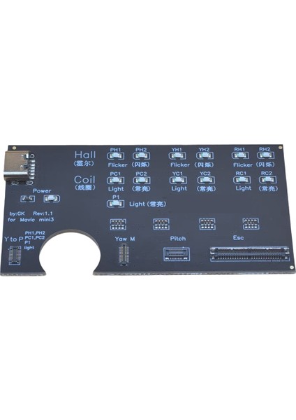 Mini 4 Pro/3 Y/r/p Aksesuarları Için Gimbal Motor Test Kartı (Yurt Dışından)