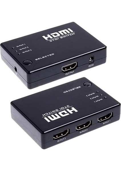 AL-4678 3 Port HDMI Çoklayıcı Çoğaltıcı Kumandalı