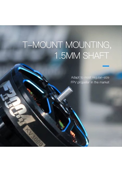 F2004 KV3000 4-5s Fırçasız Motor 3 mm Şaft Uzun Menzilli 3-5 Inç Fpv Drone Yarış Quadcopter'ları Için (Yurt Dışından) modelleri