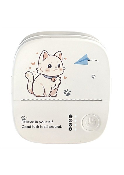 Taşınabilir Bluetooth Termal Hata Yazıcısı Cep Ev Kablosuz Termostat Yazıcılar Mini Çıkartma (Yurt Dışından)