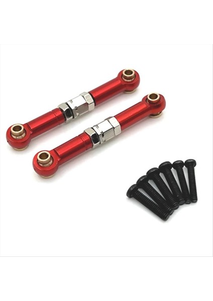 1/14 14209 14210 Rc Araba Yükseltme Parçaları Kırmızı Için Alüminyum Ön Direksiyon Bağlantı Çubuğu Bağlantısı (Yurt Dışından)