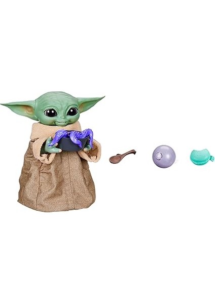 Wars Galactic Snackin' Grogu 23,5 cm Elektronik Figür, 40'tan Fazla Ses ve Hareket Kombinasyonu, Interaktif Aksesuarlar fiyatları