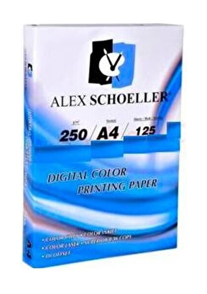 A4 Fotokopi Kağıdı 250 gr 125'li Yüksek Kalite Ofis ve Ev Kullanımı İçin fiyatları