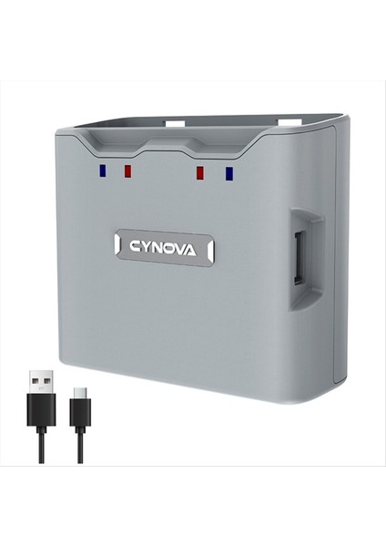 Mini 2/4k Drone Pil Şarj Cihazı Hub'ı Butler Iki Yönlü 2 Pil Minise (Yurt Dışından)