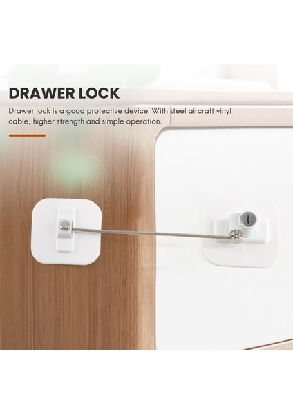 Buzdolabı Kilidi, Buzdolabı Kilitleri, Çocuk Güvenliği Için Anahtarlı Dondurucu Kilidi, Dolap Kilitleri - 1 Paket (Yurt Dışından) fiyatları