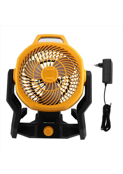 Taşınabilir Kamp Vantilatörü 18V 20V Lityum Pil ile Çalışan Masaüstü Zemin Ab Fişi (Yurt Dışından)
