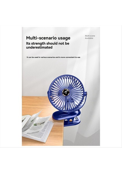 4000MAH Klipsli Vantilatör 5 Hızlı Dijital Ekran Sessiz Şarj Edilebilir Masaüstü Taşınabilir Hava Sirkülatörü Kablosuz LED Işık (Yurt Dışından) fiyatları