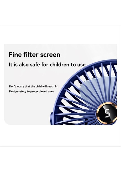 4000MAH Klipsli Vantilatör 5 Hızlı Dijital Ekran Sessiz Şarj Edilebilir Masaüstü Taşınabilir Hava Sirkülatörü Kablosuz LED Işık (Yurt Dışından) fırsatları