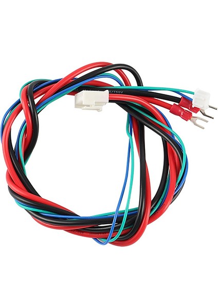 Anet A6/a8 Sıcak Yatak Yatak Hattı/kablosunu Değiştirin, Mendel I3 A8 3D Yazıcı Isıtmalı Kablosu Için MK2A/MK2B/MK3'Ü Yükseltin (Yurt Dışından) modelleri