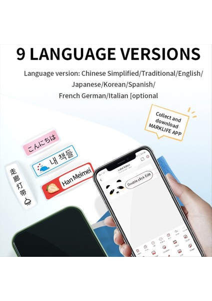 P15 Kablosuz Bluetooth Termal Etiket Yazıcısı Mini Taşınabilir Yapıştırıcı Üreticisi Hızlı Baskı Yeşil (Yurt Dışından) modelleri