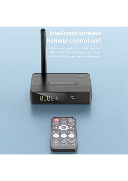 Bluetooth 5.3 Alıcı Verici Adaptörü Hıfı Ses Kalitesi Nfc Uzaktan Kumanda Stereo Aux Koaksiyel Fiber Optik (Yurt Dışından) modelleri