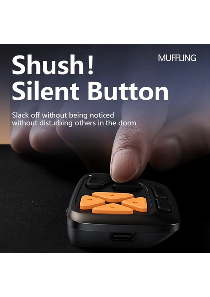 P4 Kablosuz Şarjlı Bluetooth Cep Telefonu Uzaktan Kumandası Çok Fonksiyonlu Sessiz Kamera Deklanşörü Selfie Sayfa Çevirici (Yurt Dışından)