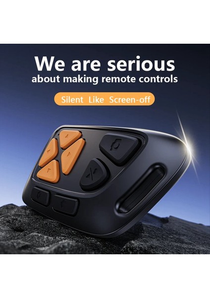 P4 Kablosuz Şarjlı Bluetooth Cep Telefonu Uzaktan Kumandası Çok Fonksiyonlu Sessiz Kamera Deklanşörü Selfie Sayfa Çevirici (Yurt Dışından) fırsatları