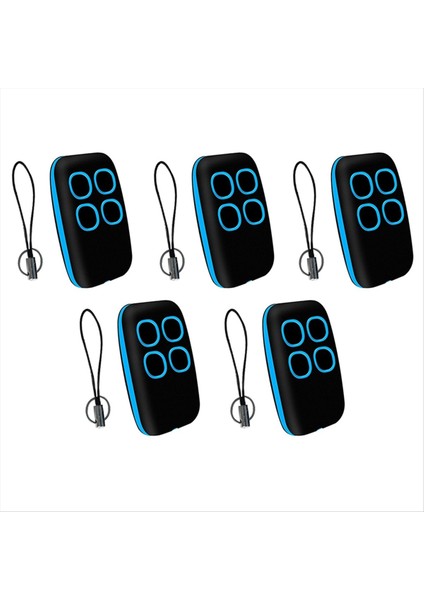 5 Adet 250-913MHZ Garaj Uzaktan Kumandası Çoğaltıcı Çok Frekanslı Kablosuz Kopyalama Evrensel Kapı Açacağı D (Yurt Dışından)