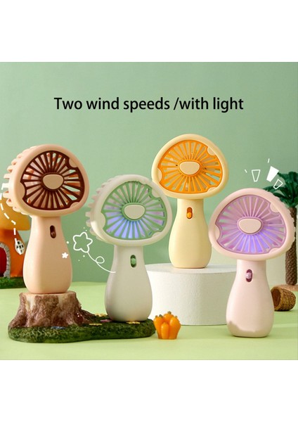 Mini El Tipi Küçük Vantilatör Taşınabilir Sessiz Ofis Öğrenci Şarjlı Açık Hava El Tipi Seyahat Vantilatörleri B (Yurt Dışından) modelleri