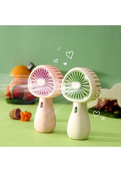 Mini El Tipi Küçük Vantilatör Taşınabilir Sessiz Ofis Öğrenci Şarjlı Açık Hava El Tipi Seyahat Vantilatörleri B (Yurt Dışından) indirimleri