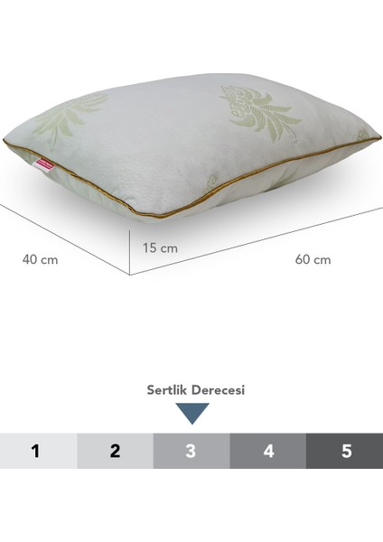 Aloe Wera Kumaşlı Visco Parçacıklı Ortopedik Yastık,saten Biyeli Visco Yastık 1200 gr fiyatları