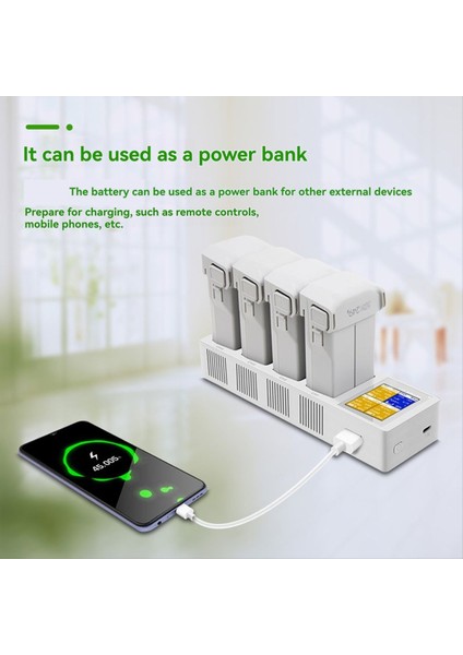 Mini 4/3 Pro Pil 3950MAH 3/mini Aksesuarlar Için 4 Yönlü Şarj Cihazı (Yurt Dışından) fiyatları