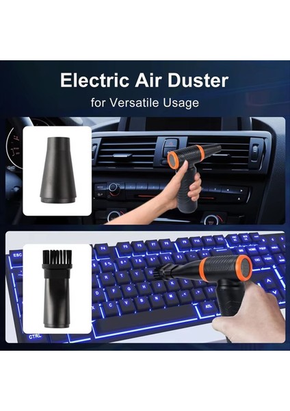 Taşınabilir Fırçasız Mini Hava Temizleyici - Klavye, Kamera ve Araba Temizliği Için Güçlü, Çok Amaçlı Basınçlı Üfleyici (Yurt Dışından) fiyatları