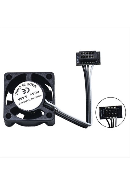 P1S P1P Için 3D Yazıcı Hotend Soğutma Fanı Mini Pwm Sıcaklık Kontrolü (Yurt Dışından)