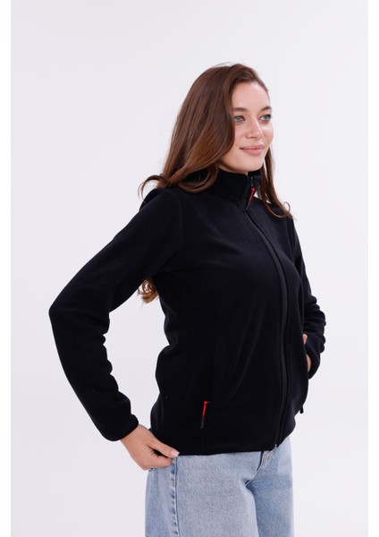 Kadın Slim Fit Tam Fermuarlı Polar Ceket fiyatları