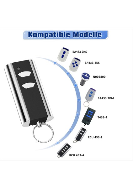 Entrematic RCU433 2 Anahtarlı Garaj Uzaktan Kumandası, 433.92 Mhz Kapı Anahtarı (Yurt Dışından) fırsatları