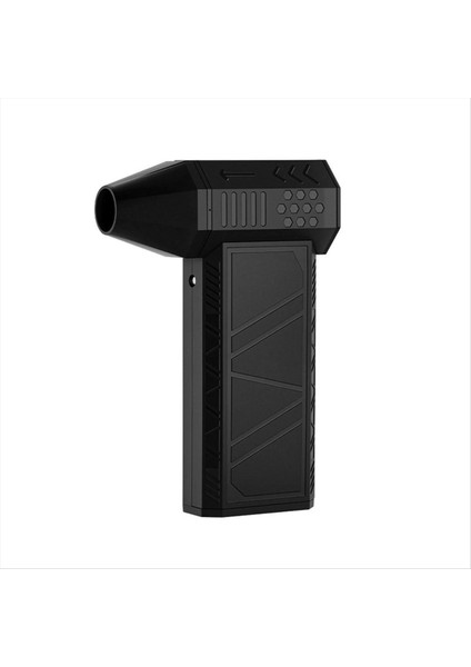 LED Aydınlatmalı Jet Fan 130.000 Rpm Hızı 52 M/s Fırçasız Motor Kanallı Turbo Şiddetli Türbin Little Black (Yurt Dışından)