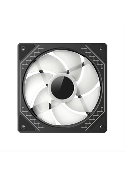 Argb Soğutma Fanı Bilgisayar Kasası 12CM 5V 4pin Pwm Sessiz 800-1600RPM Pc Için Ters Hava Akışı (Yurt Dışından) modelleri