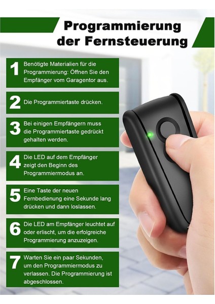 Garaj Kapısı Açacağı Için 2 Adet 433.92MHZ Uzaktan Kumanda, 2 Kanallı El Tipi Verici Rsc2, Rse2 (Yurt Dışından) fırsatları