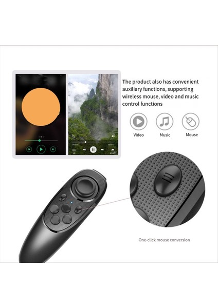052 Kablosuz Bluetooth Vr Kontrol Cihazı Android, Ios, Pc, Tv Kutusu ve 3D Sanal Gerçeklik Gözlükleri Için Evrensel Uzaktan Kumanda (Yurt Dışından) indirimleri