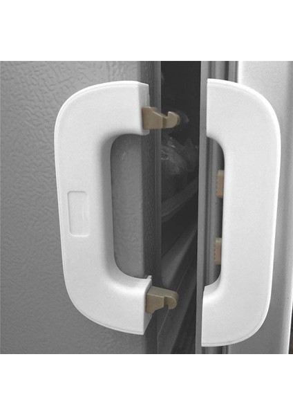 Çocuklar Için Buzdolabı Dondurucu Kapı Kilidi Çocuk Kilidi Mandalı Alet Gerektirmez Kolay Kurulum Beyaz (Yurt Dışından) modelleri