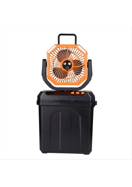 Taşınabilir Sisleme Fanları 6l Su Tankı, Uzaktan Kumandalı 20000MAH Şarj Edilebilir Dış Mekan, Ayarlanabilir LED Işık (Yurt Dışından)