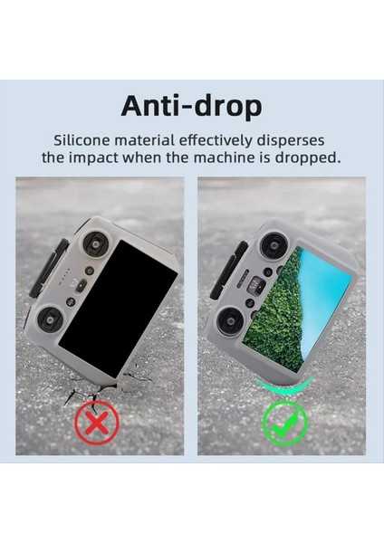 Flip/aır 3/mini 4 Po Rc 2 Kontrol Çizilmeye Dayanıklı Koruyucu Kılıf Aksesuarları C Için Silikon Kılıf (Yurt Dışından) modelleri