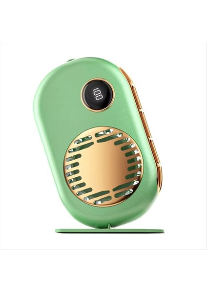 Büyük Kapasiteli, Dijital Ekranlı, Sessiz Çalışmalı, Masaüstü ve Spor Için Ideal, USB Şarjlı El Tipi Küçük Vantilatör (Yurt Dışından)