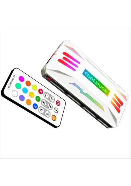 Rgb Kontrol Cihazı 4pin Pwm 5V 3pin Argb Soğutma Fanı Akıllı Uzaktan Kumanda Bilgisayar Pc Kasası Şasi Radyatörü (Yurt Dışından) modelleri