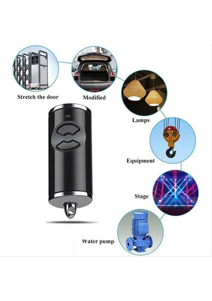 Bs El Tipi Verici Için 2 Kanallı 868,3 Mhz Garaj Kapısı Açacağı, Yedek Uzaktan Kumanda (3 Adet) (Yurt Dışından) modelleri